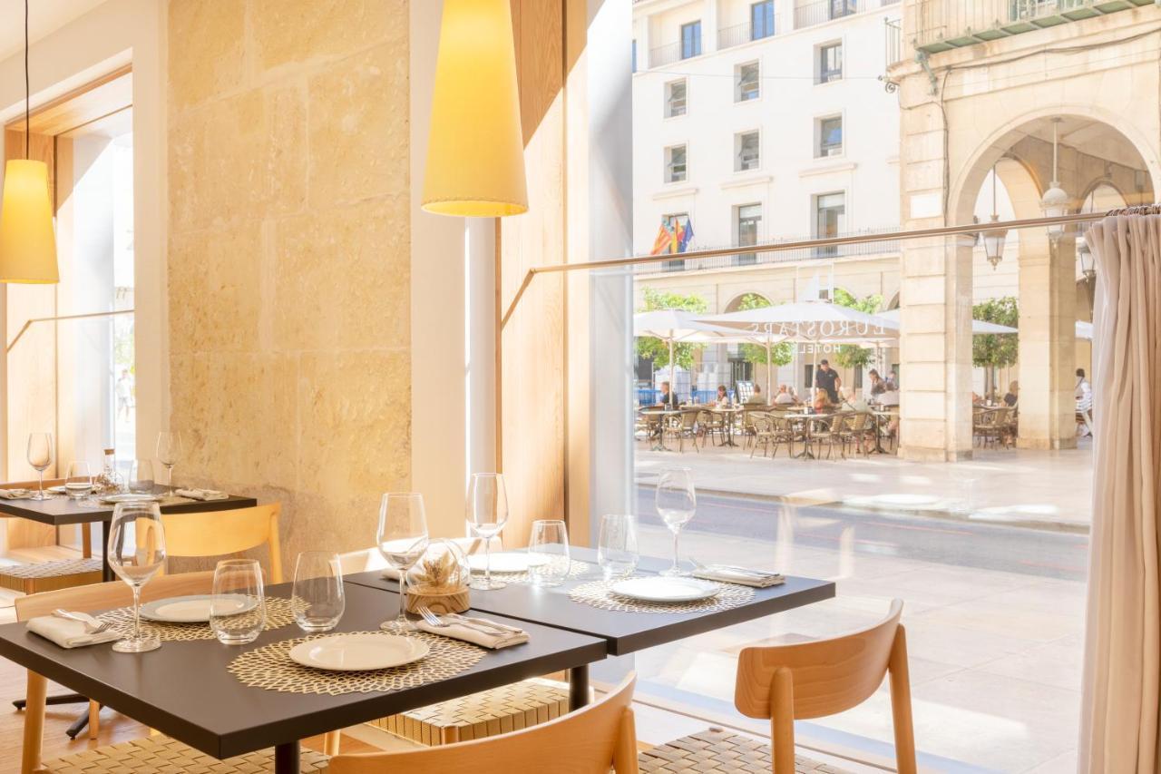 Eurostars Portico Аліканте Екстер'єр фото Restaurant interior